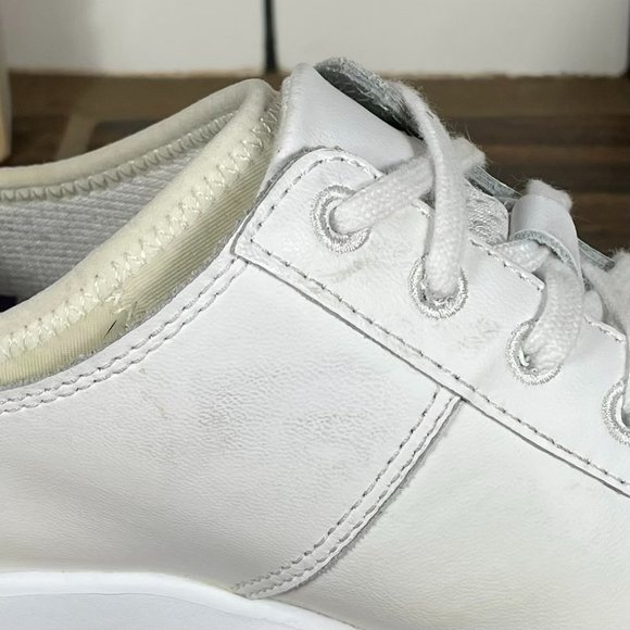 Dansko Shoes Dansko Elise Arch Support Oxford Sneaker Shoe White